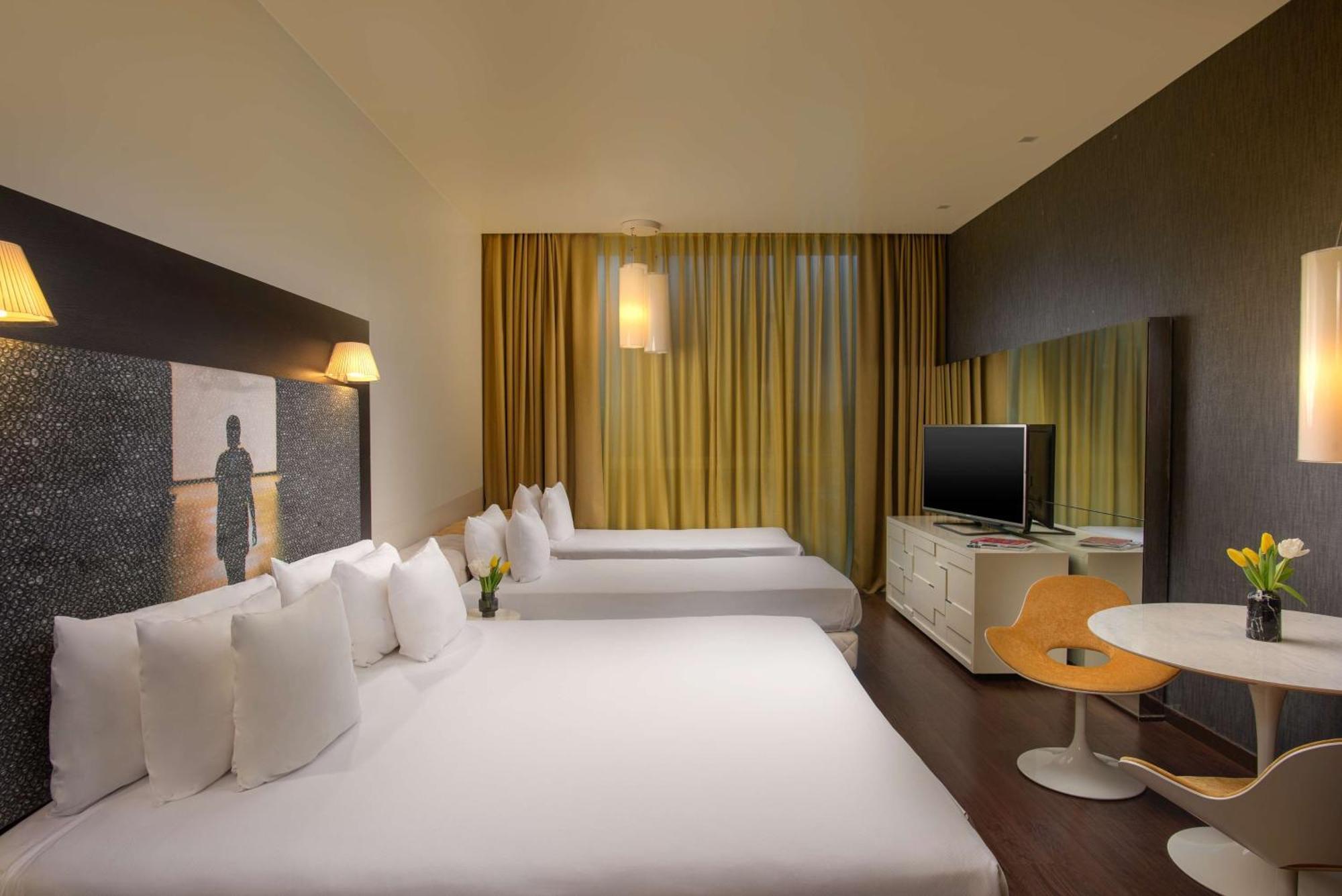 Chambre Famille et Amis Nhow (2 Adultes + 1 Enfant)