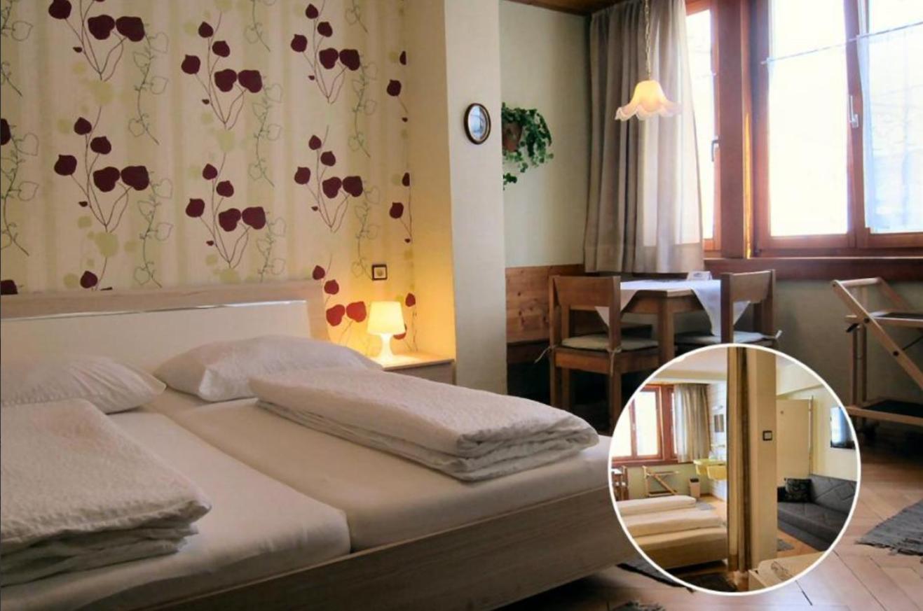 Vierbettzimmer mit Gemeinschaftsbad