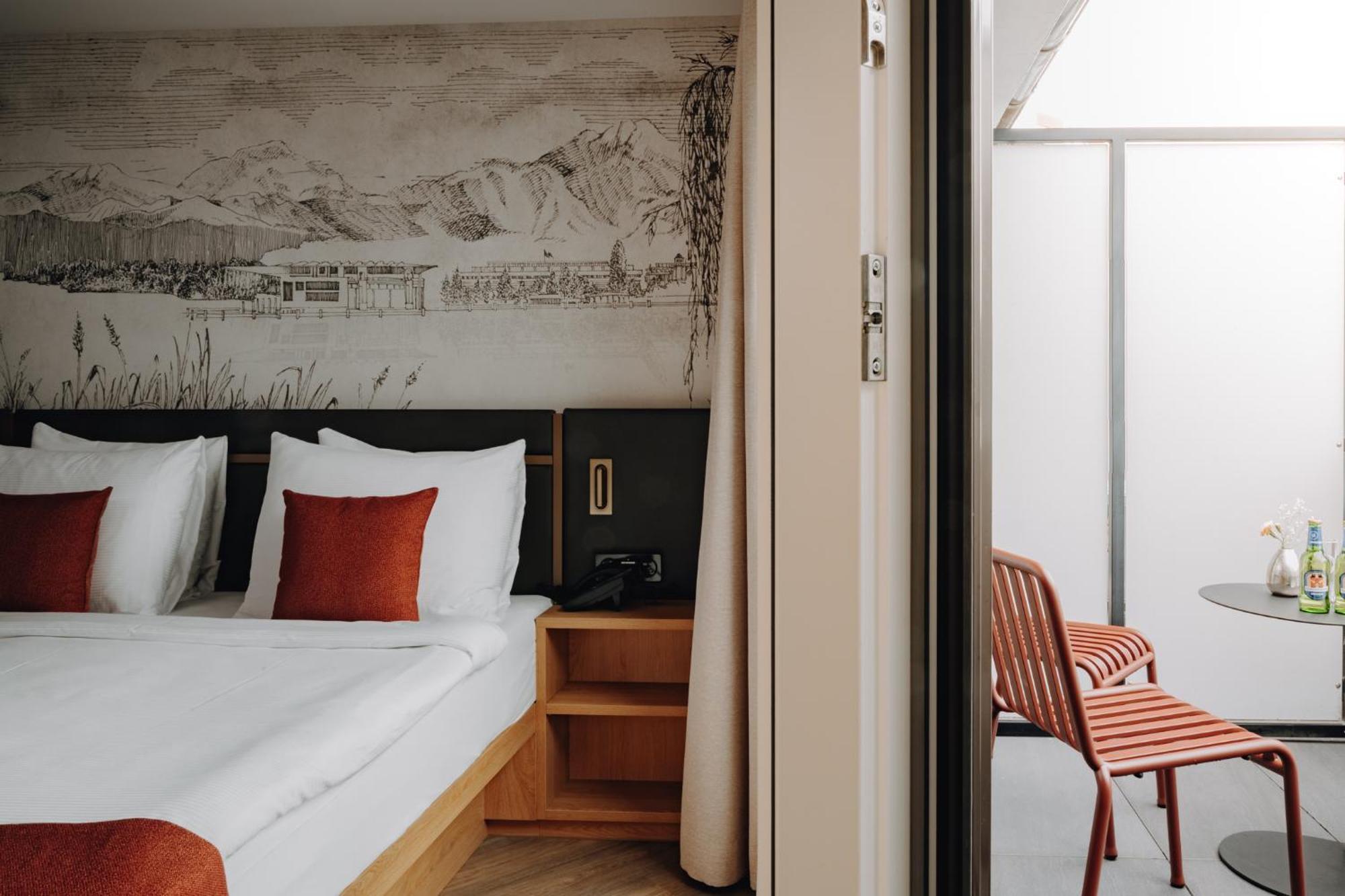 Kamer met Kingsize Bed en Balkon