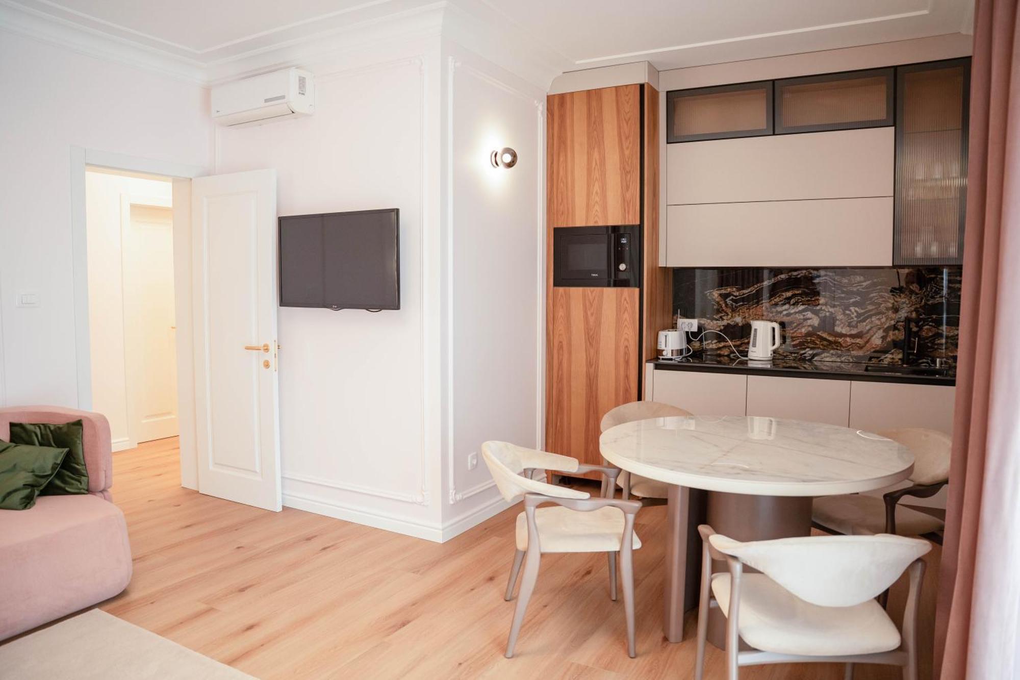 Apartment mit 1 Schlafzimmer und Balkon