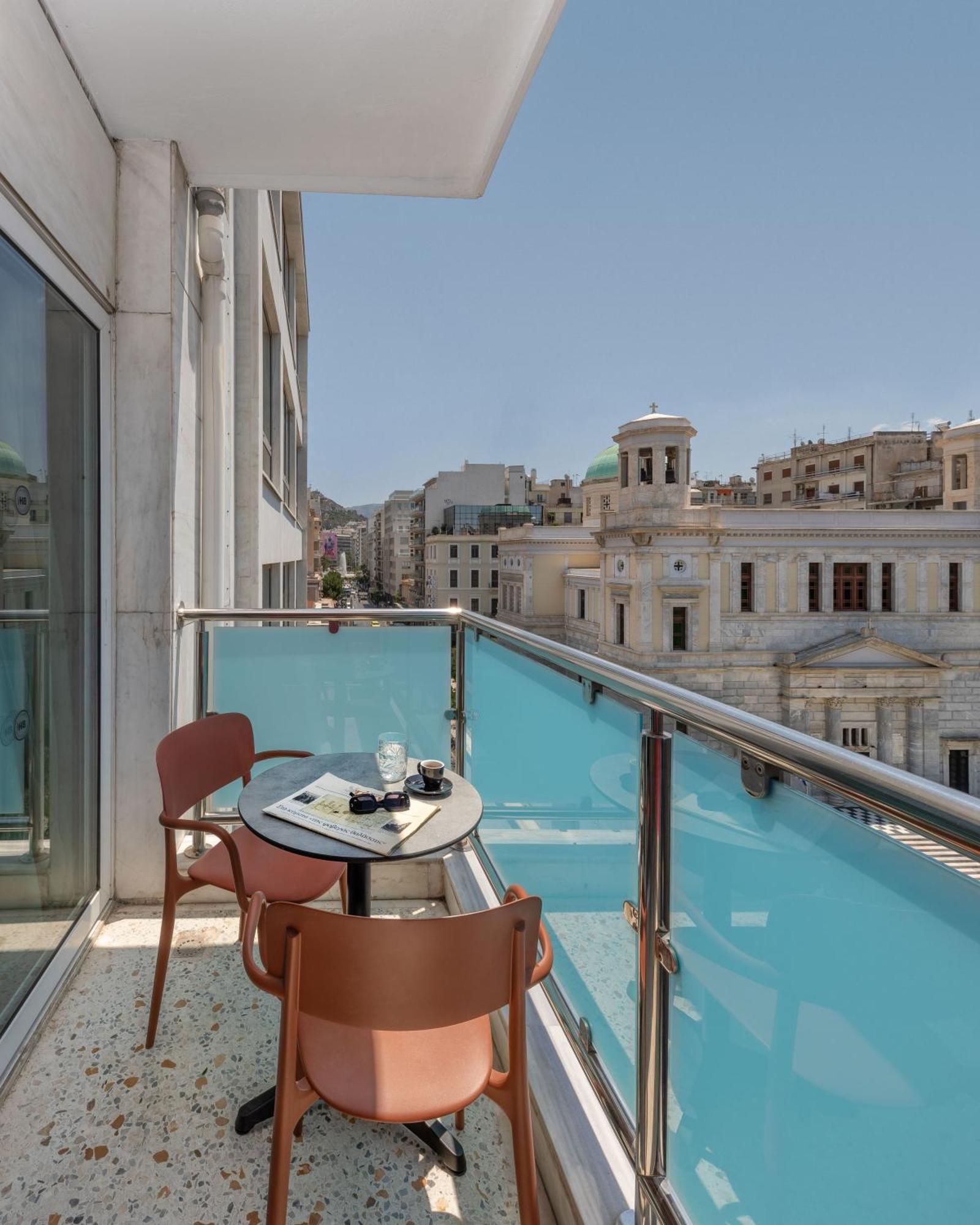 Tweepersoonskamer met 1 of 2 Bedden en Balkon