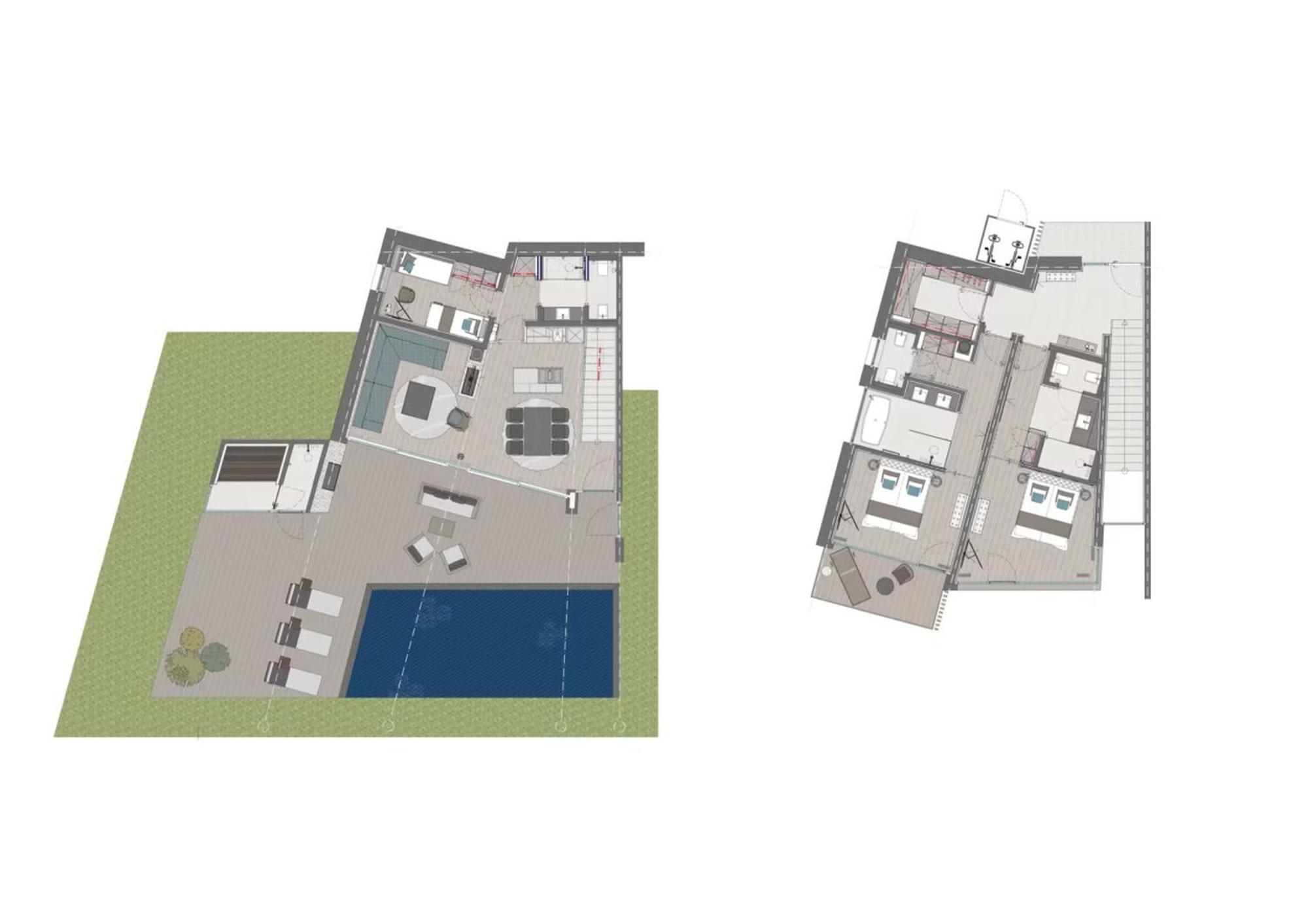Villa con 3 Camere da Letto
