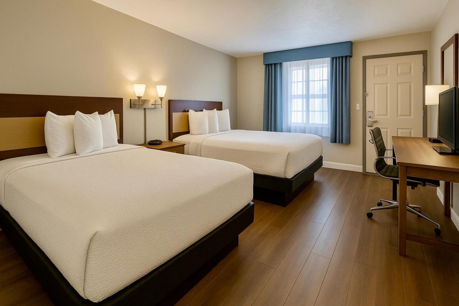 Double Room with Two Double Beds - Non-Smoking