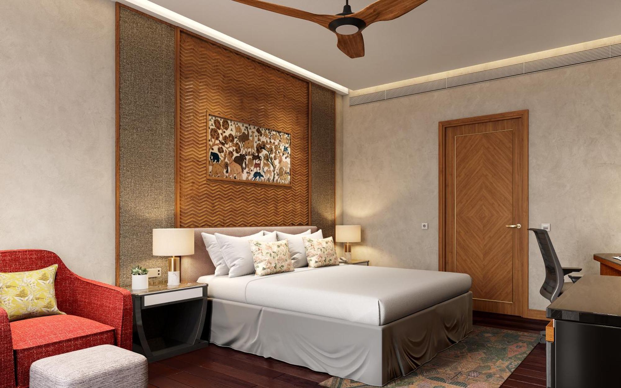 Luxury Room Courtyard View with Sit Out - King Bed