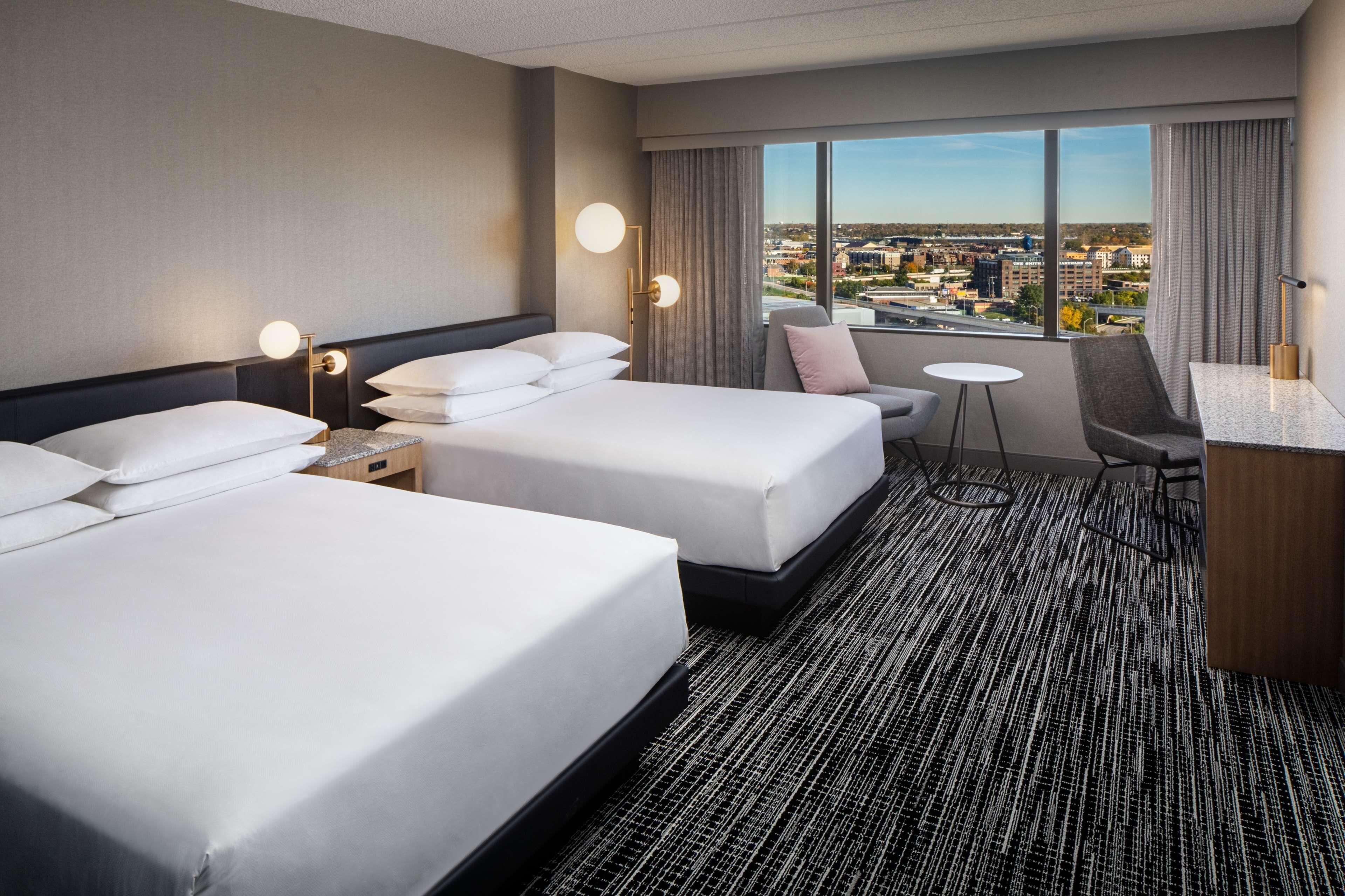 Queen Room with Two Queen Beds and City View