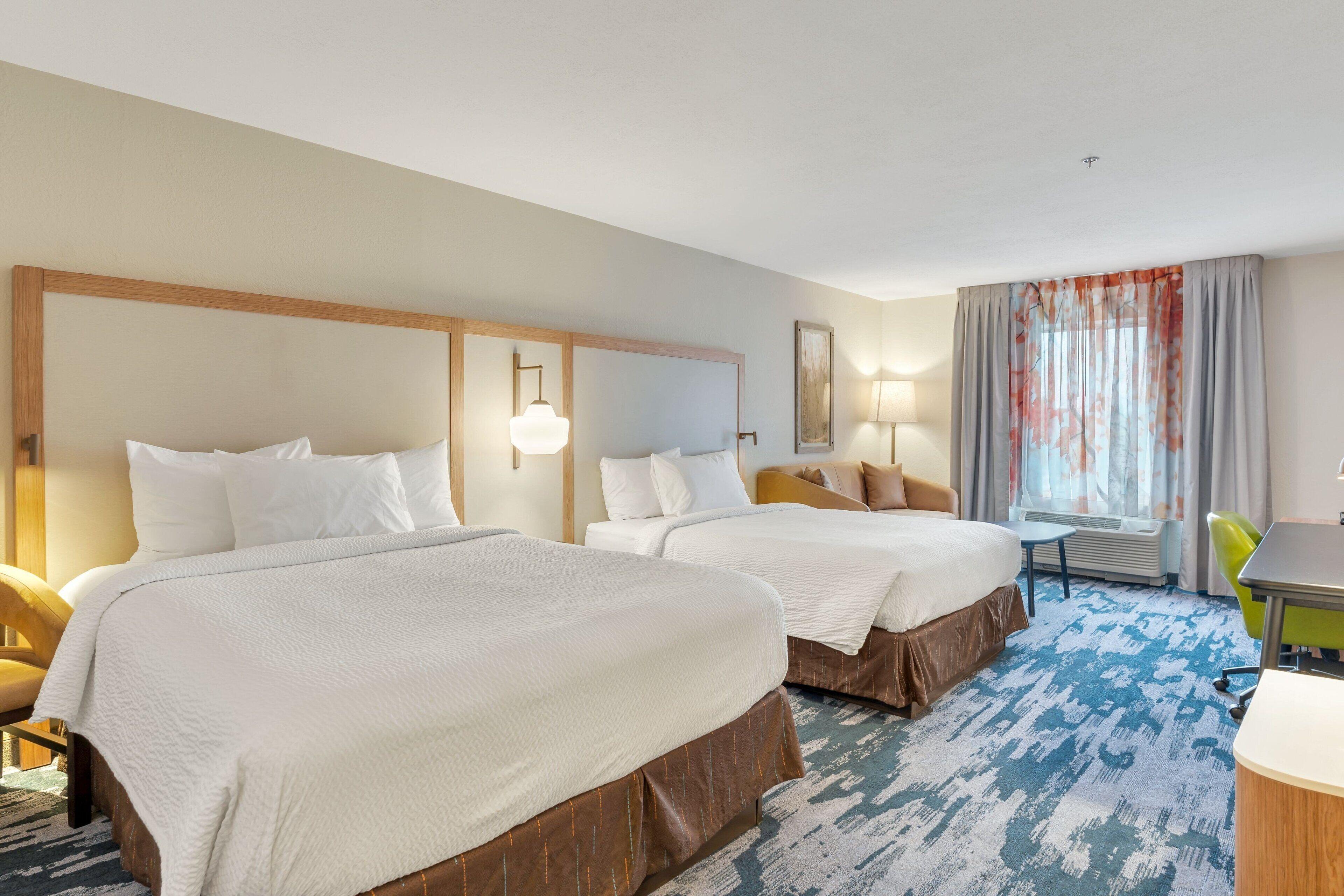 Queen Room with Two Queen Beds and Sofa Bed