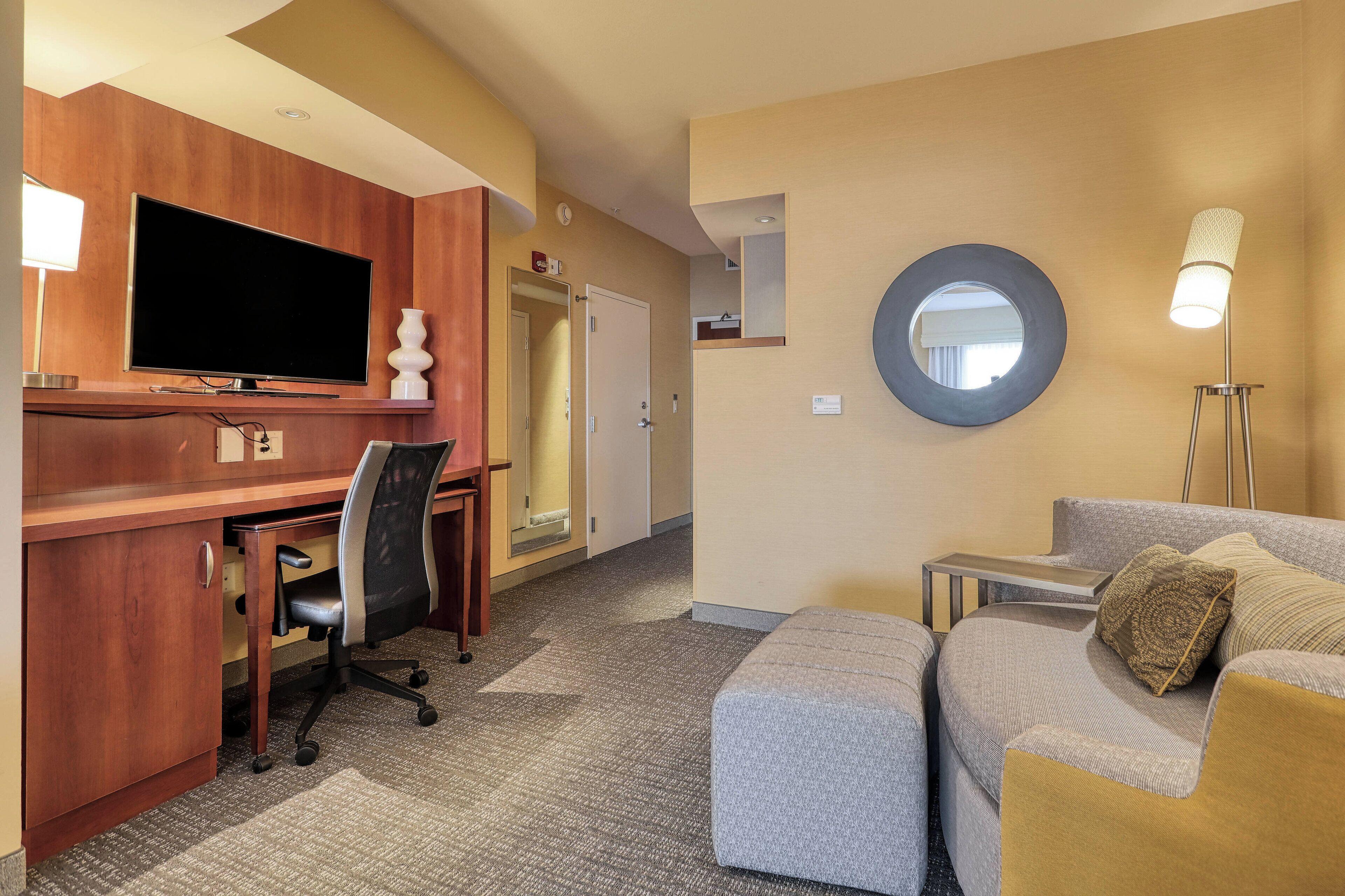 Queen Suite with Two Queen Beds and Sofa Bed