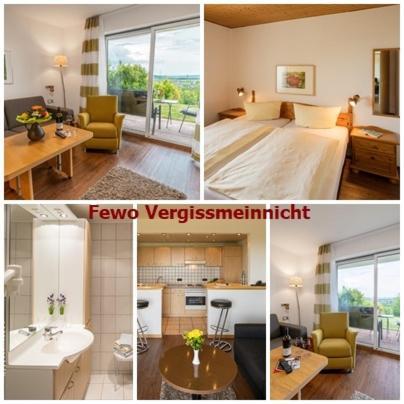 Apartment mit 1 Schlafzimmer und Gartenblick