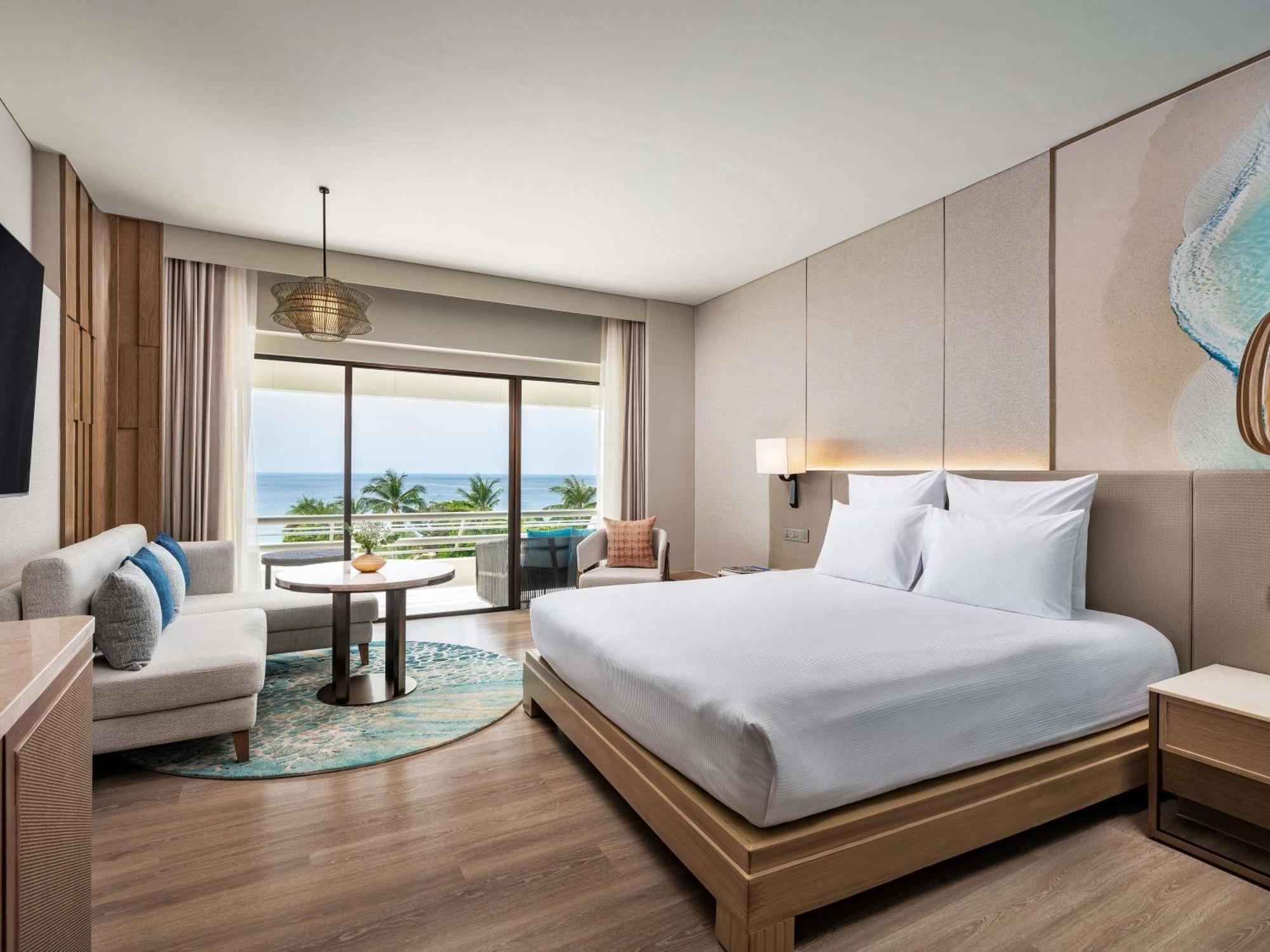 Deluxe Kamer met Kingsize Bed en Uitzicht op de Zee