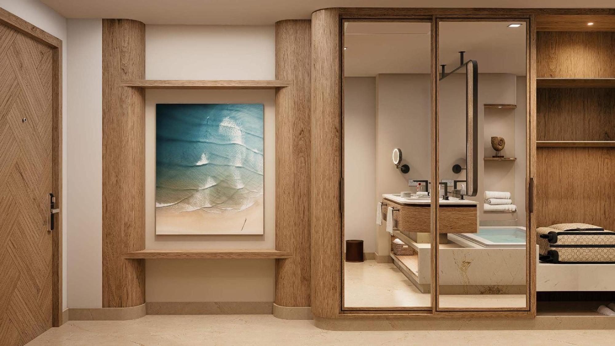 Suite Luna de Miel Superior - Vistas al mar - Cama extragrande