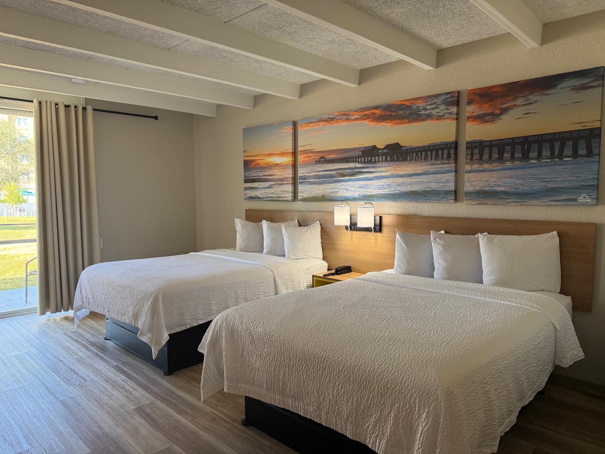 Queen Room with Two Queen Beds - Second Floor - Balcony - Non-Smoking
