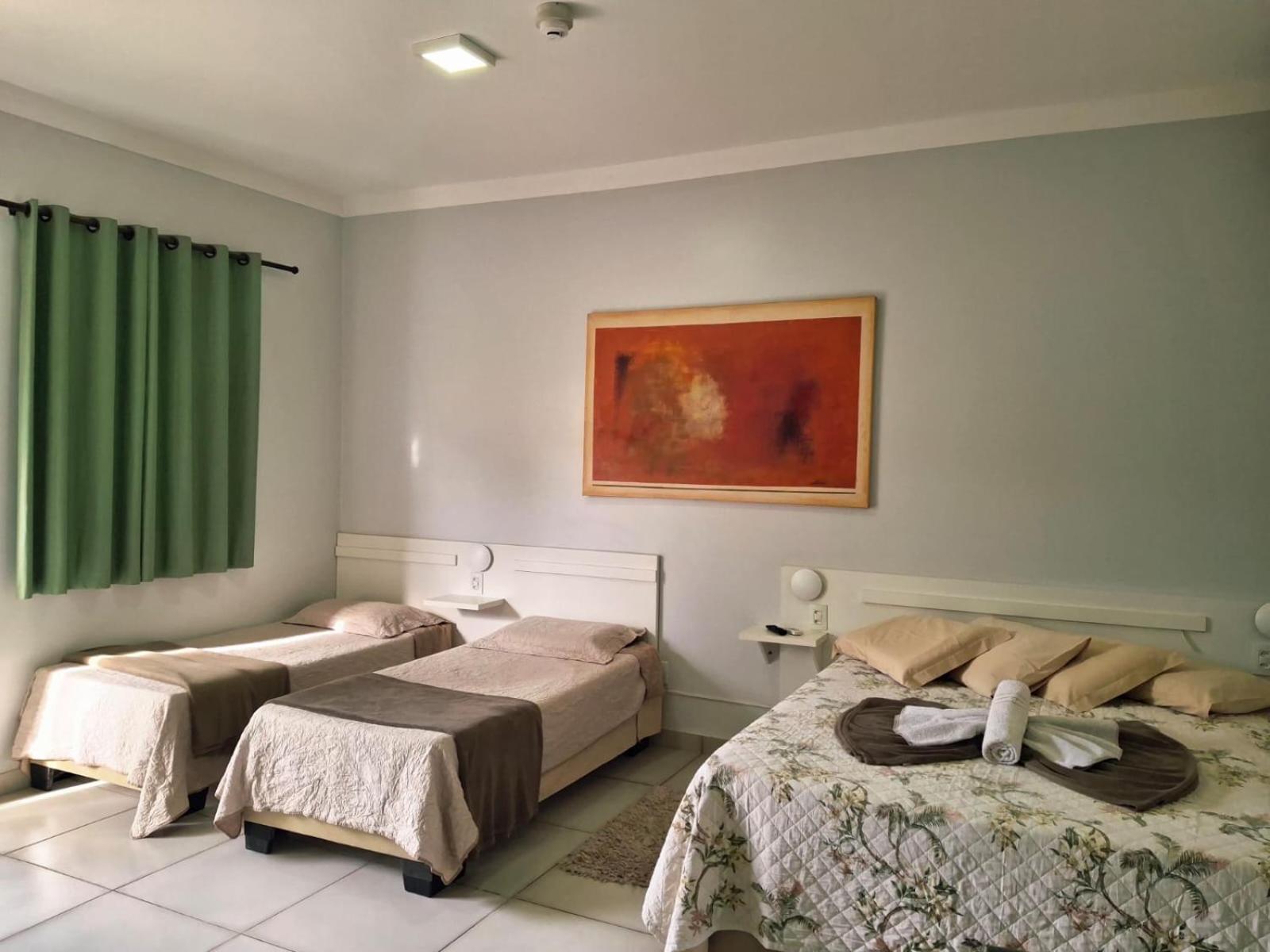 Quarto Deluxe com Cama de Casal ou 2 de Solteiro