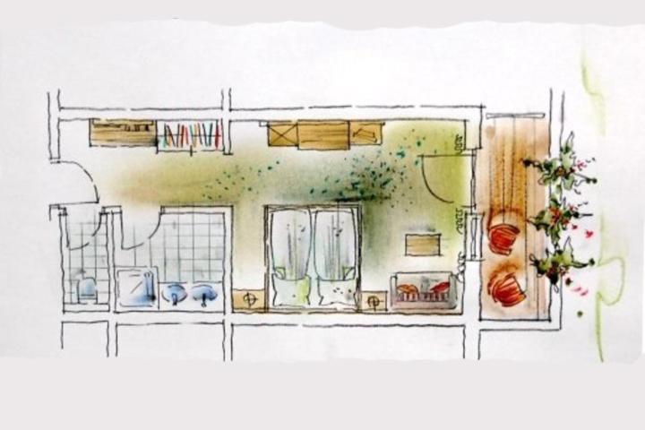 Deluxe Doppelzimmer mit Balkon