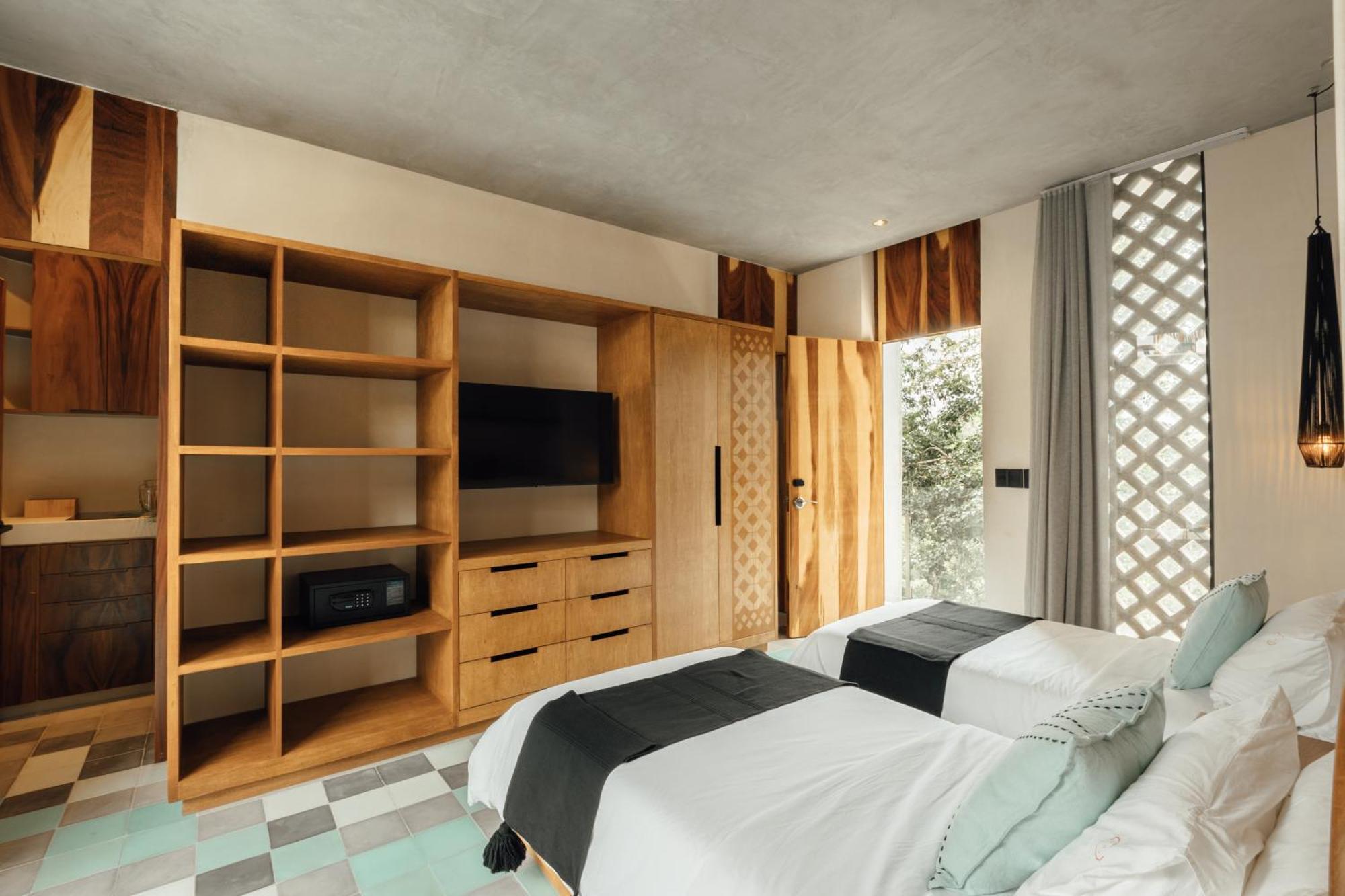 Quarto Twin com Varanda