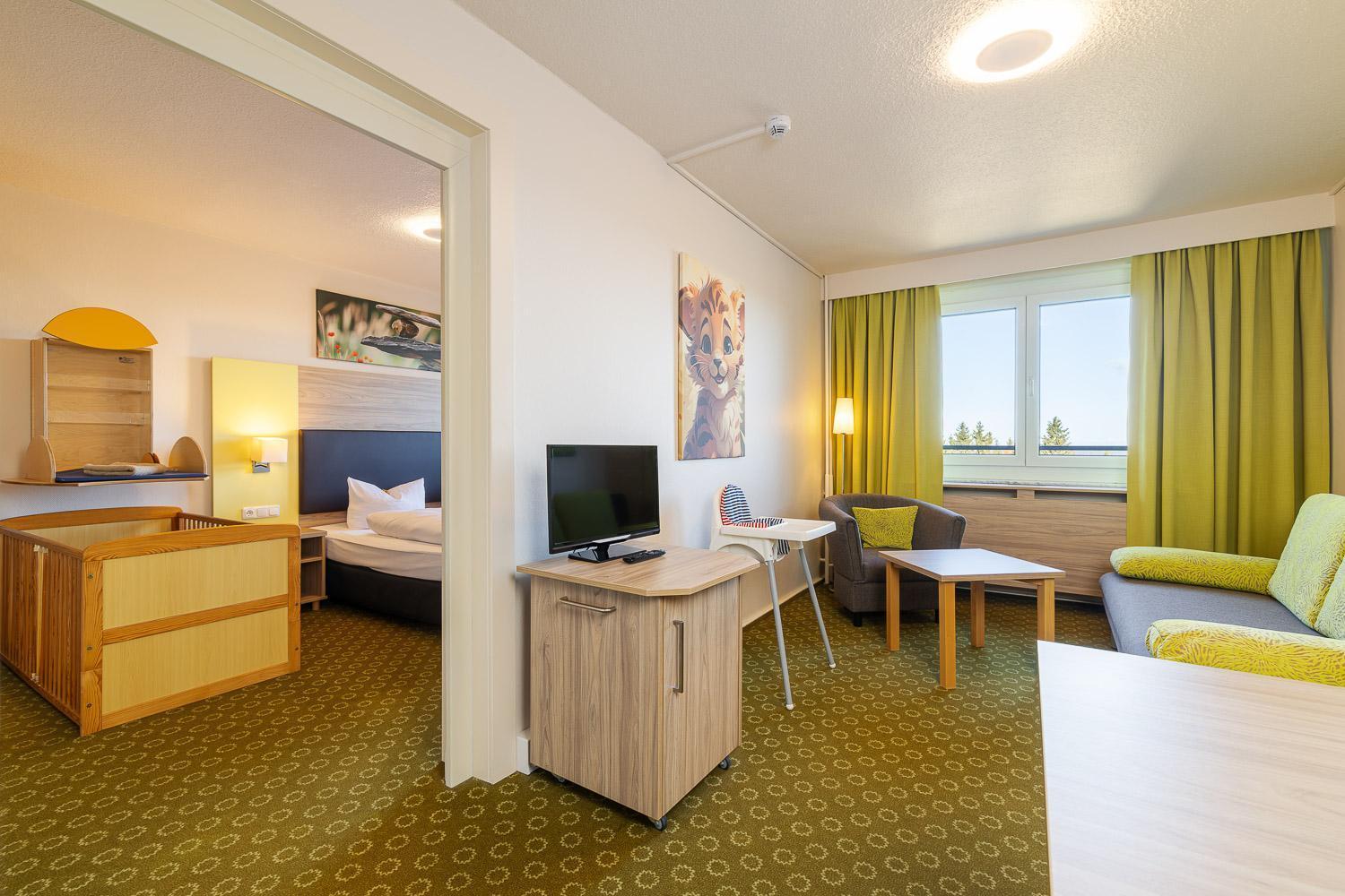 Apartment mit Babyausstattung