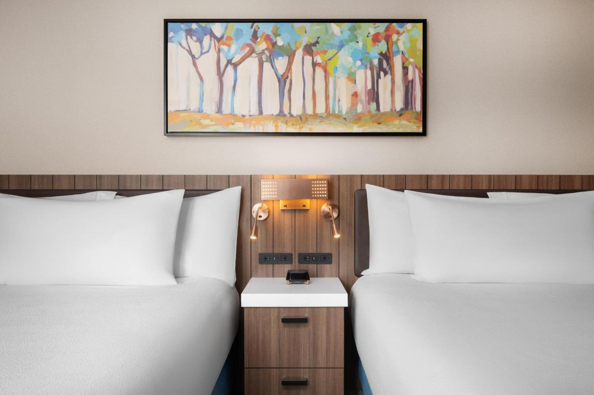 Double Room with Two Double Beds - Hearing Access