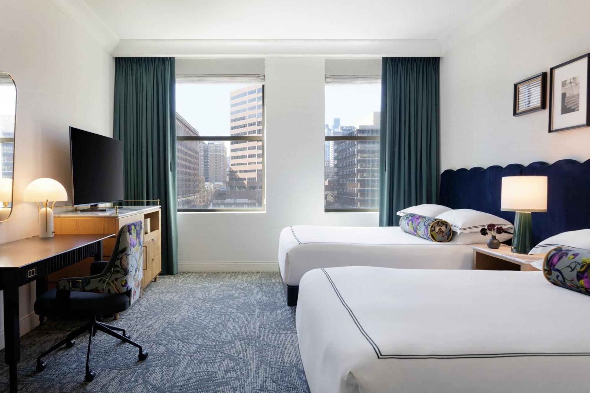 Chambre Premium avec 2 Lits Queen-Size et Vue