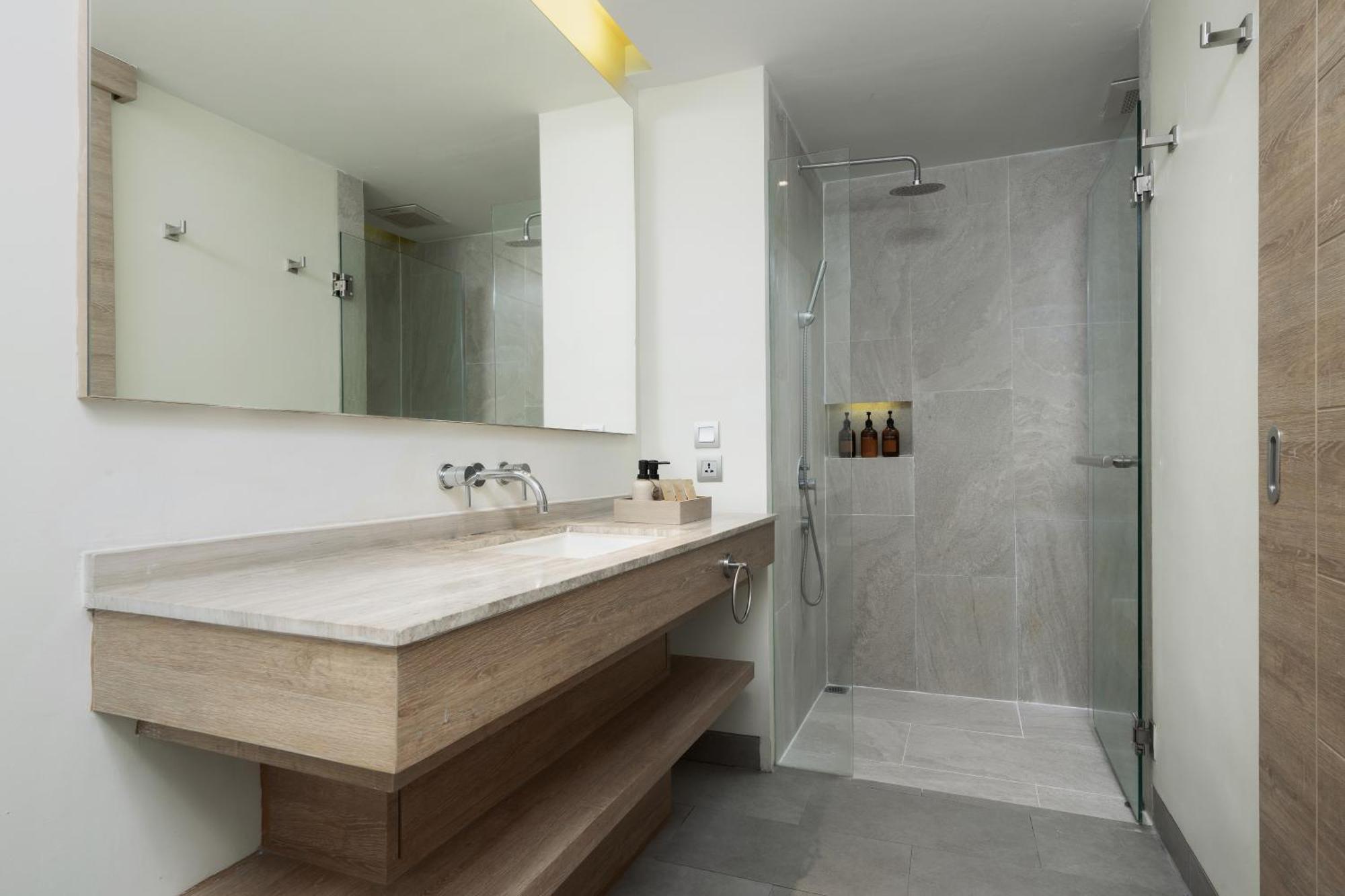 Suite mit 1 Schlafzimmer mit Zugang zum Pool