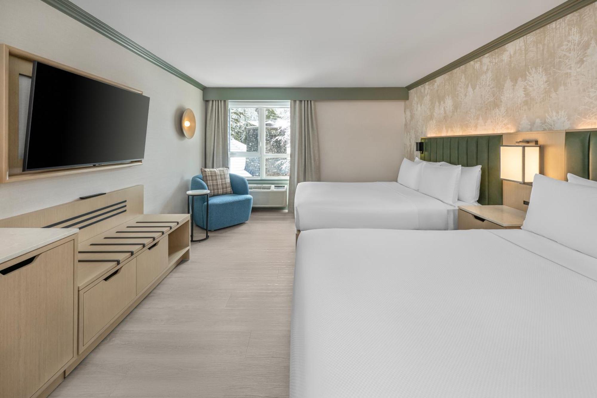 Standaard Kamer met 2 Queensize Bedden