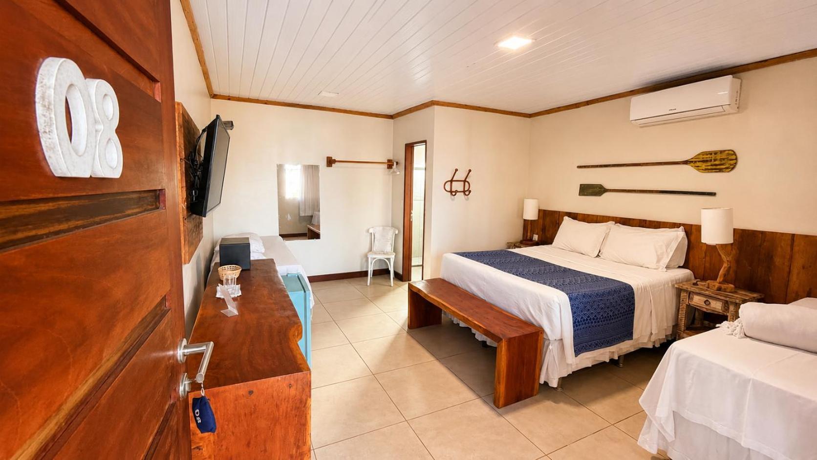 Quarto Quádruplo com Varanda