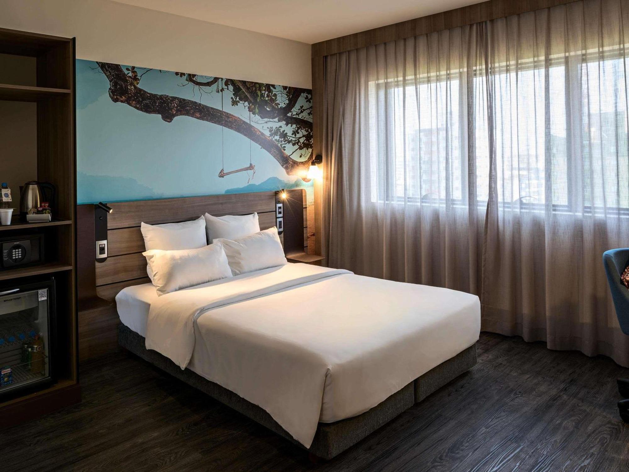 Apartamento com cama de casal - Acesso para pessoas com deficiência