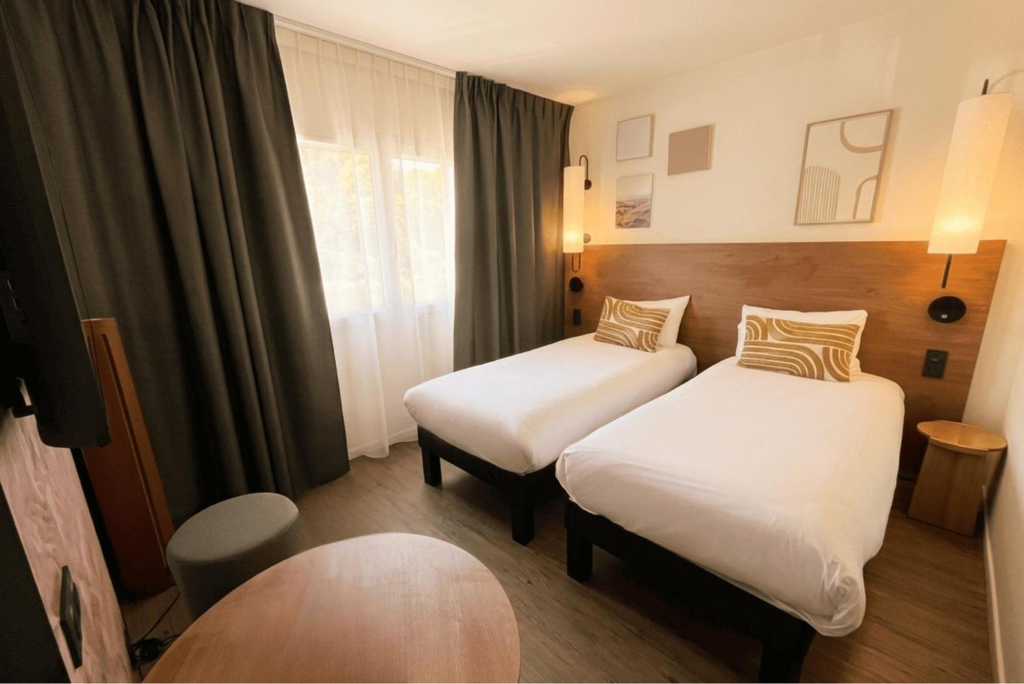 Chambre Lits Jumeaux - Côté Garrigue