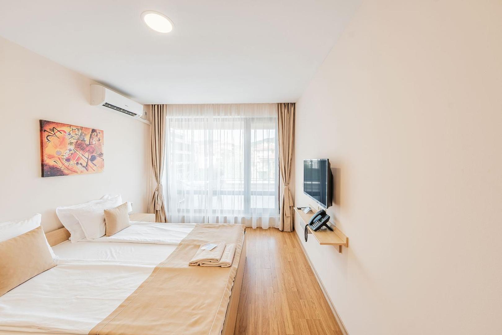 Apartment mit 1 Schlafzimmer und Balkon (2 Erwachsene + 2 Kinder)