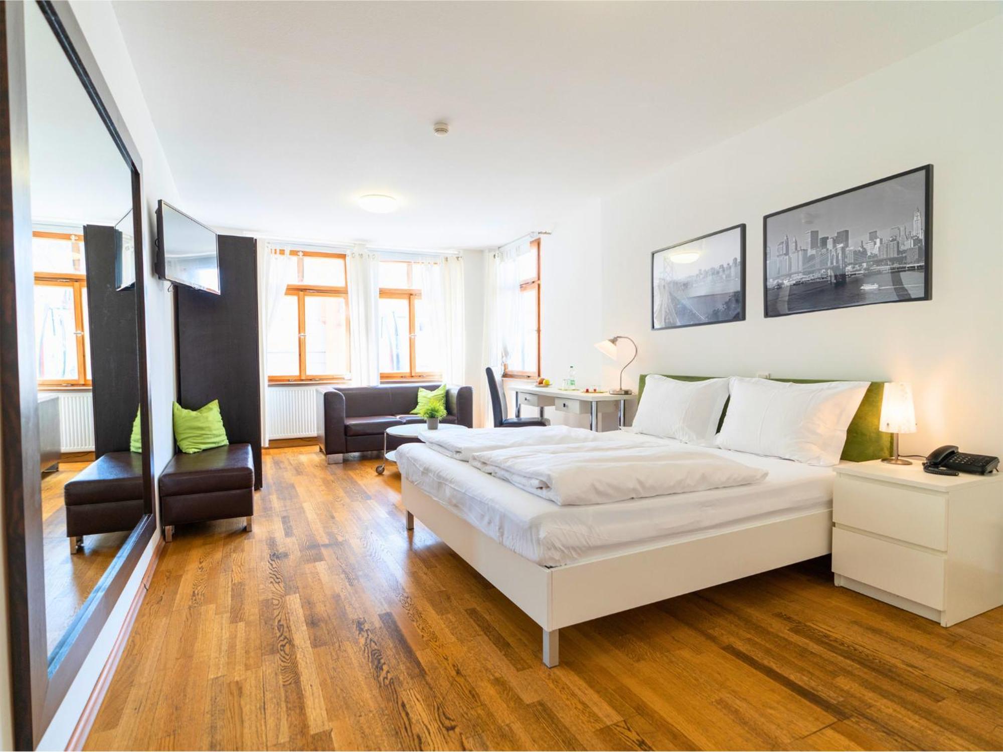 Zimmer mit Queensize-Bett