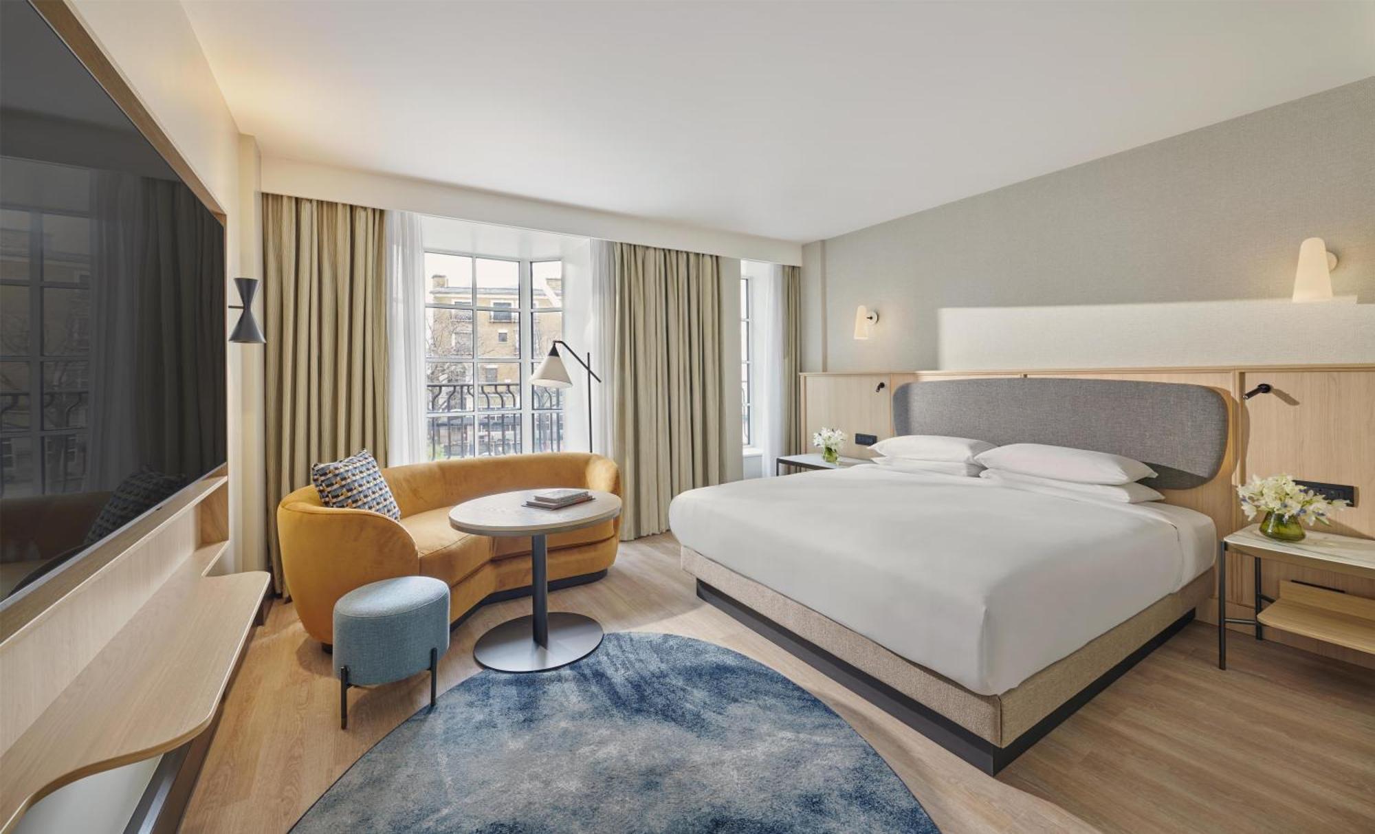 Habitación con vistas a la ciudad y acceso al club - cama extragrande