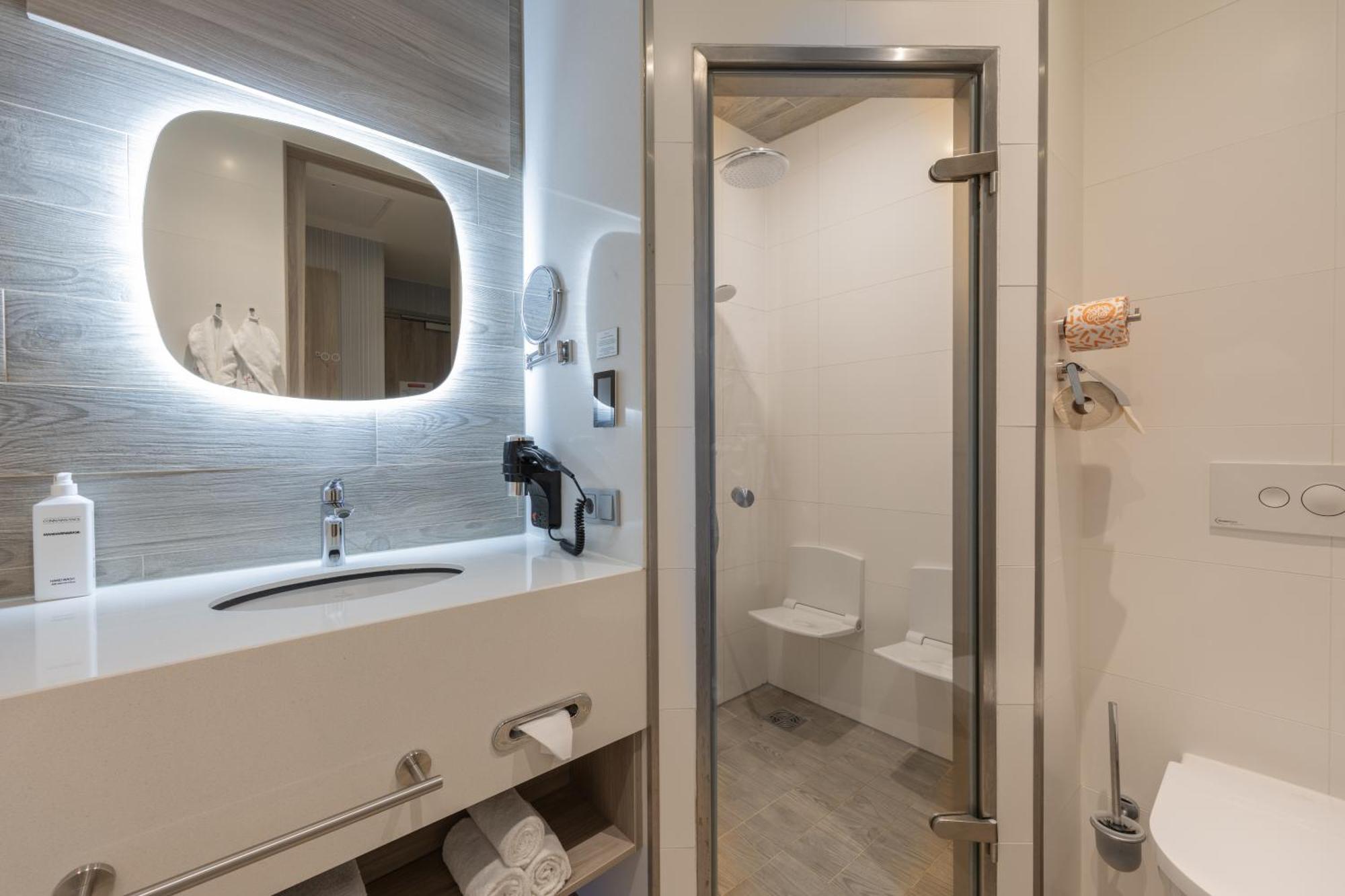 Deluxe Kamer met Kingsize Bed en Bad en Stoomdouche