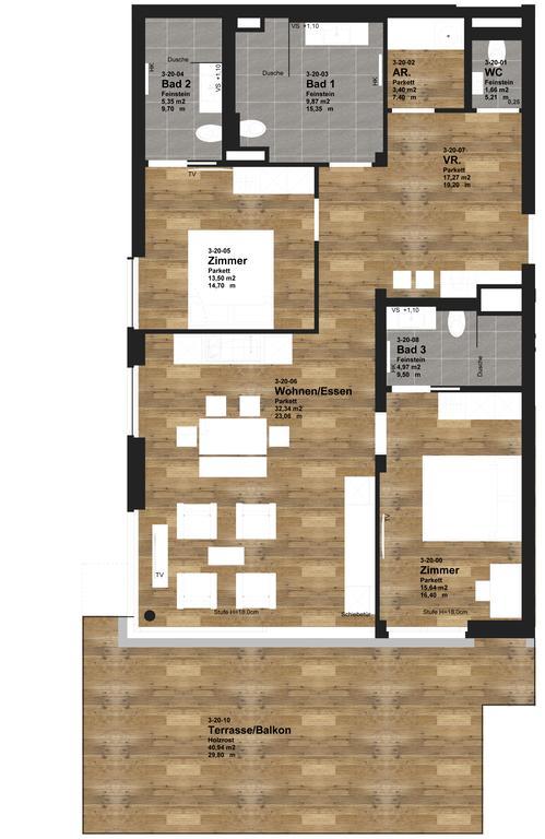 Deluxe Appartement met 2 Slaapkamers