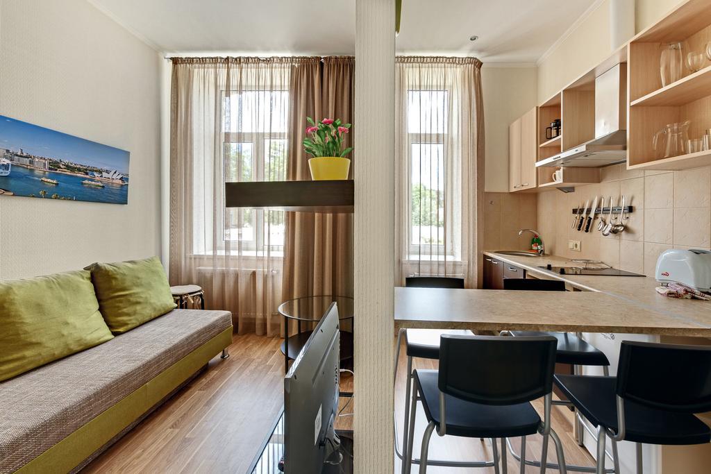 Apartment mit 1 Schlafzimmer mit Doppelbett