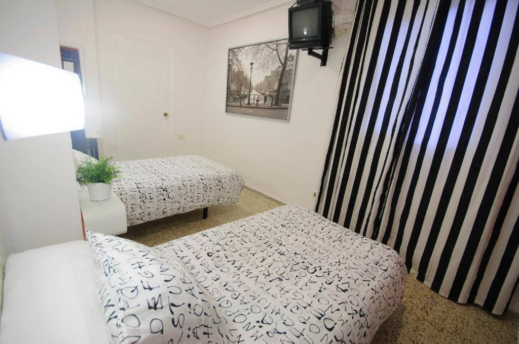 Tweepersoonskamer met 1 of 2 Bedden