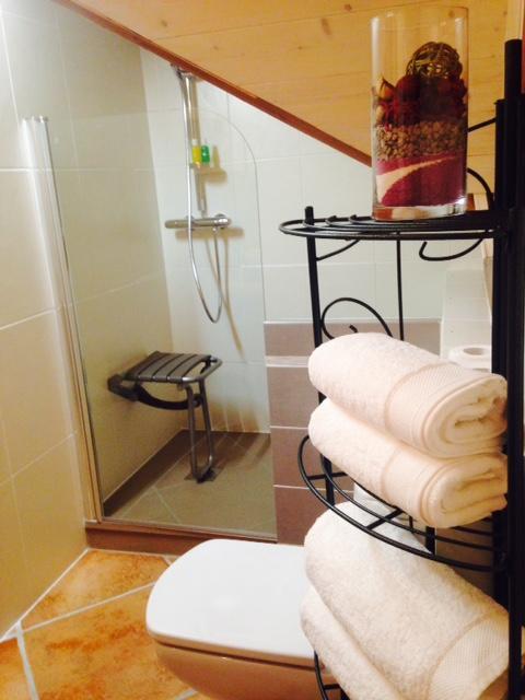 Chambre Lits Jumeaux avec Salle de Bains Privative Séparée