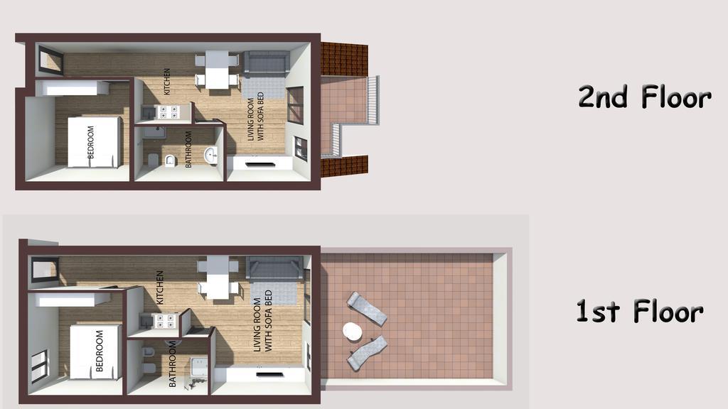 Appartement met Balkon