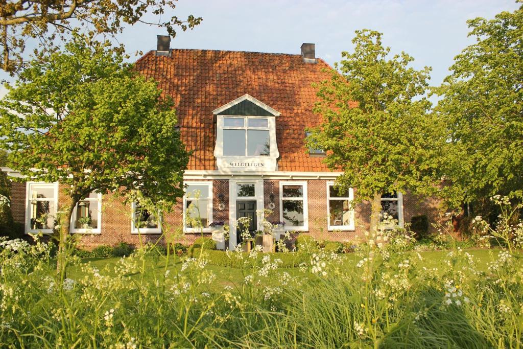 Standaard Tweepersoonskamer met 2 Aparte Bedden - Uitzicht op de Tuin