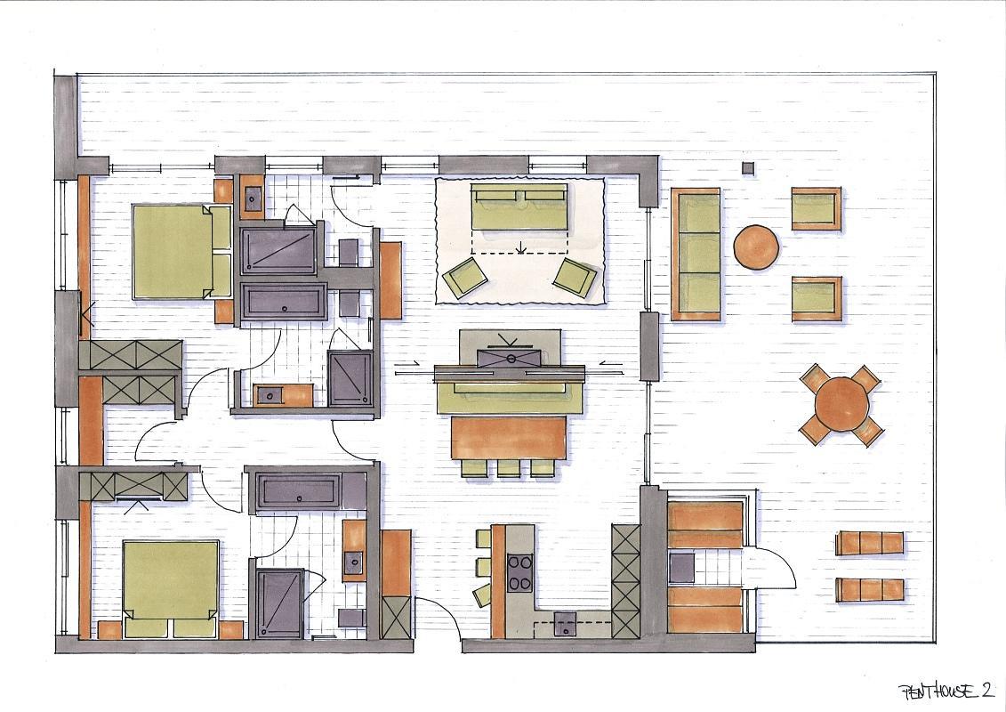 Penthouse met Buitensauna
