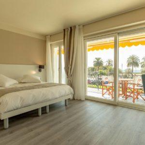 Chambre Double avec Balcon - Vue sur Mer