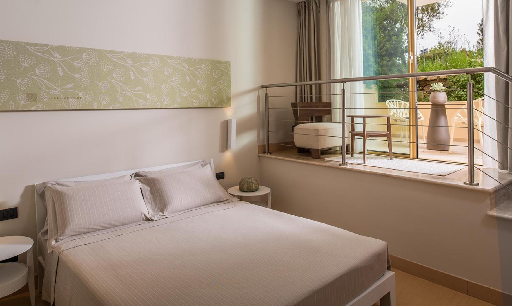Doppelzimmer mit Gartenblick