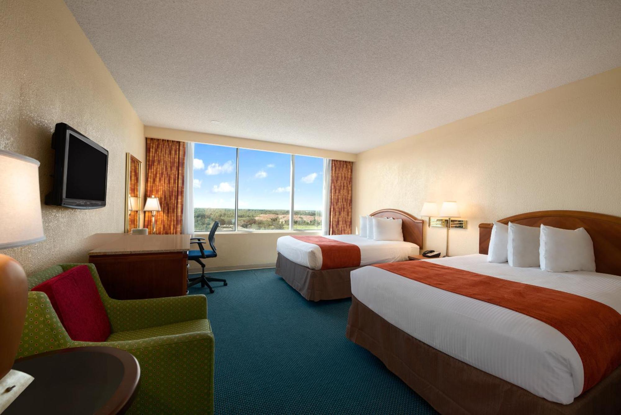 Deluxe 2 Queen Beds Accessible Tower Room