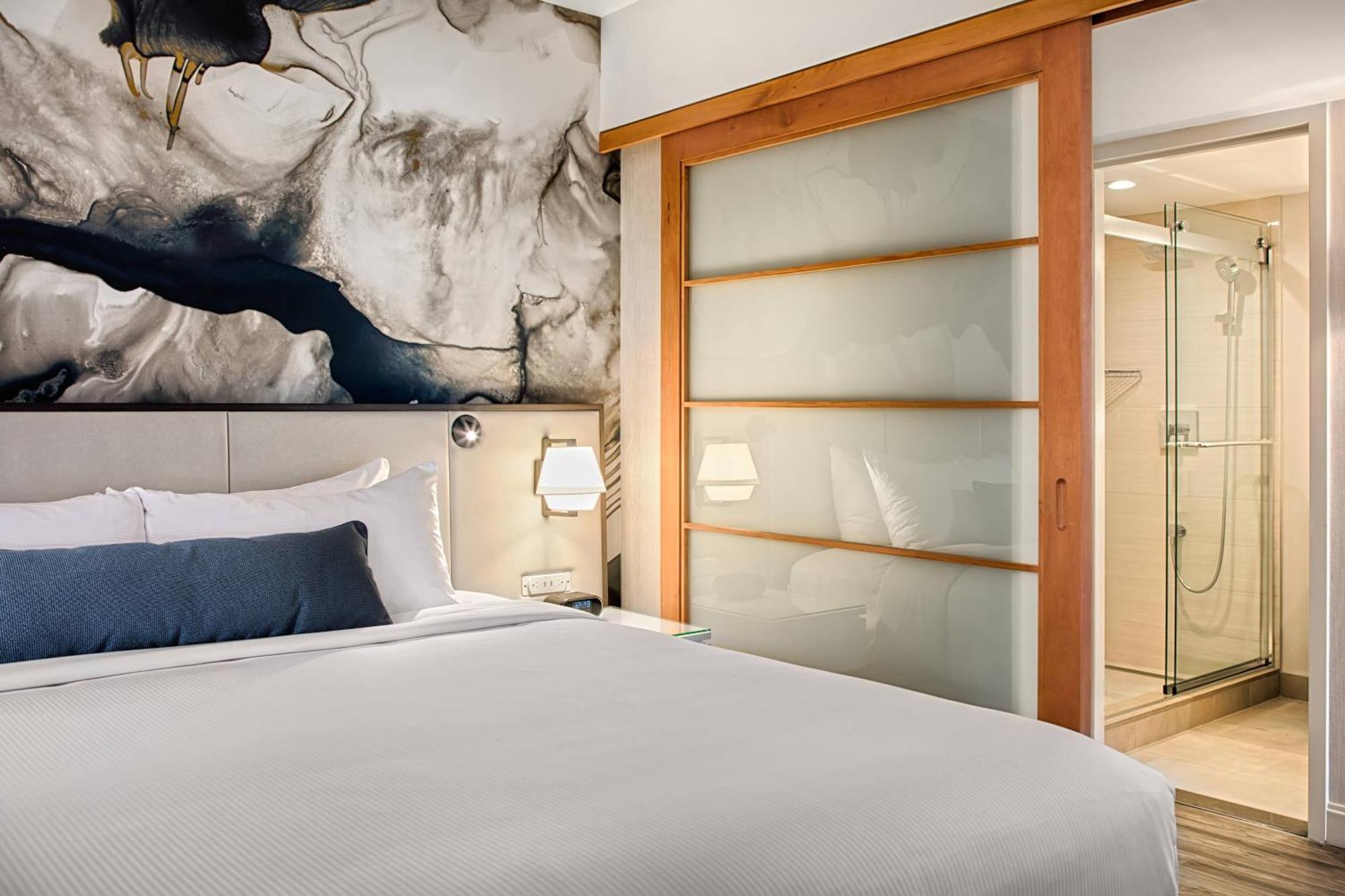 Suíte Urben Kitchen com 1 Cama King-size, Sofá-cama e Vista da Cidade