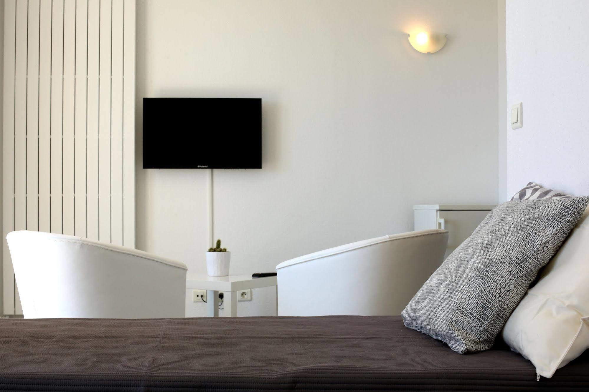 Chambre Lits Jumeaux avec Balcon et Vue sur le Jardin