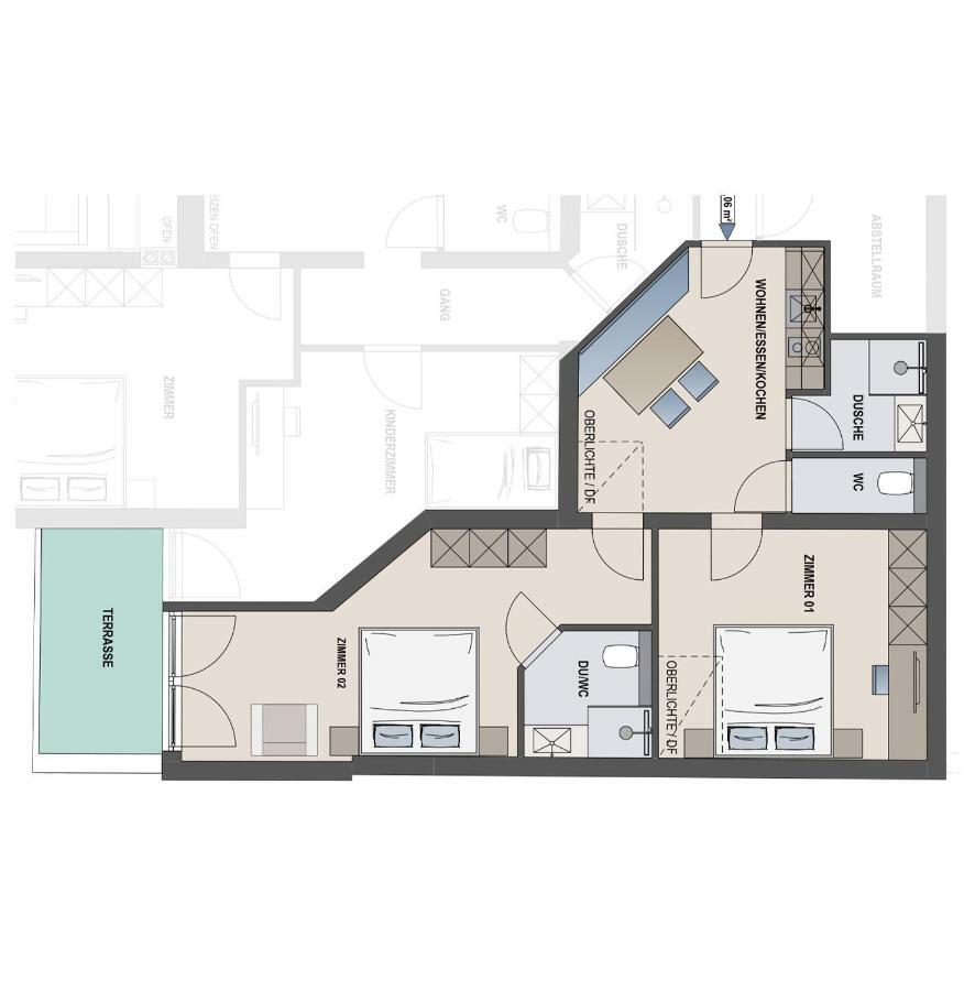 Appartement Familial 2 Chambres