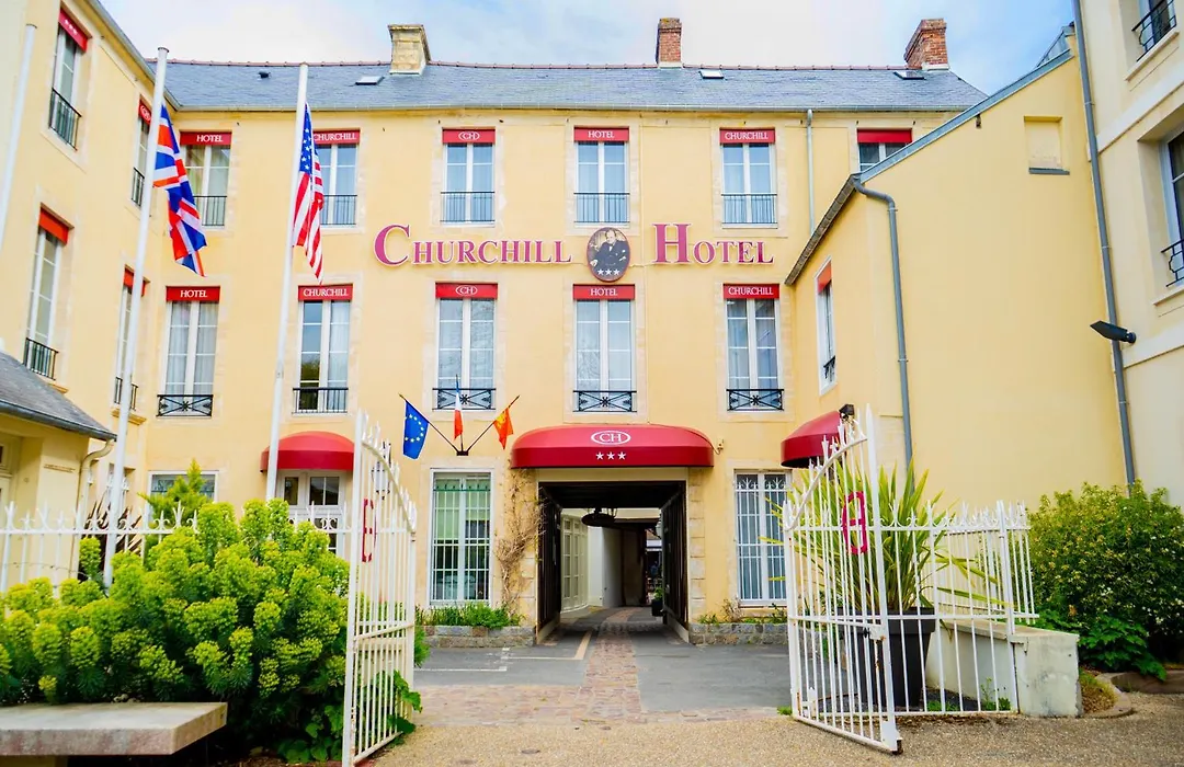 Churchill Hotel Bayeux Centre-1