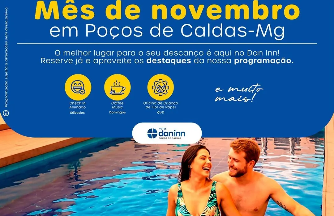 Hotel Dan Inn Poços de Caldas - A melhor localização do Centro by Nacional Inn-1