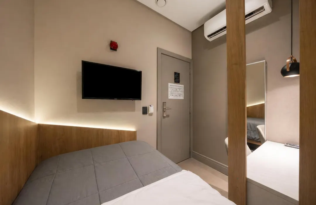 Fast Sleep Suites by Slaviero Hoteis - Hotel dentro do Aeroporto de Guarulhos - Terminal 2 - desembarque oeste-1