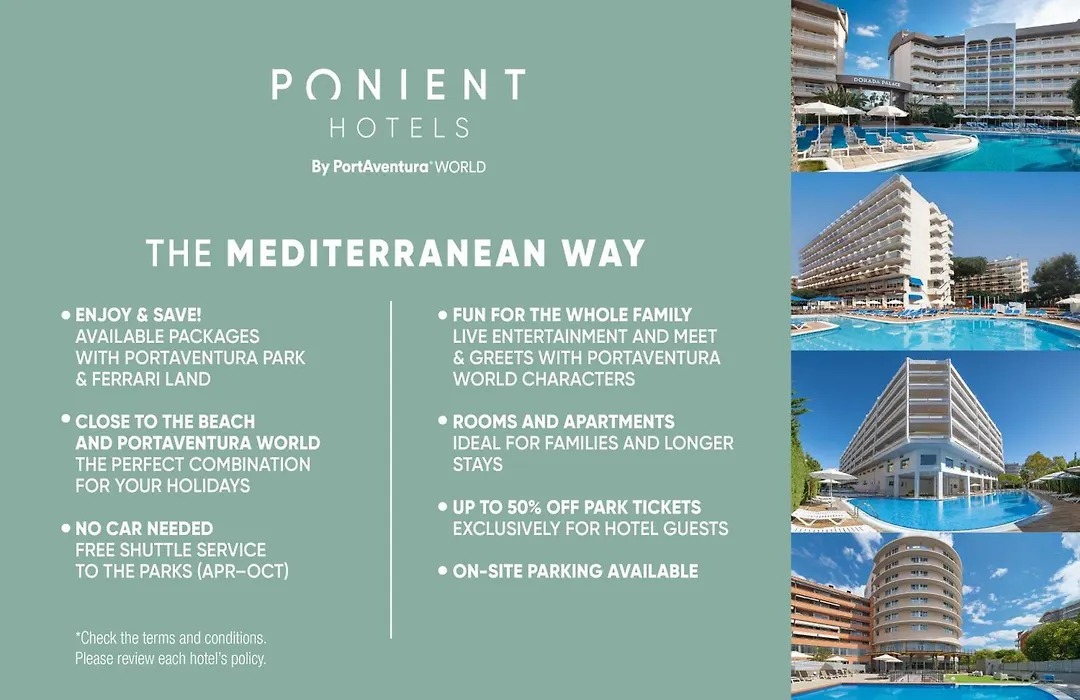 Ponient Dorada Palace By Portaventura World - Available Rates With Tickets To Portaventura Park & Ferrari Land-1
