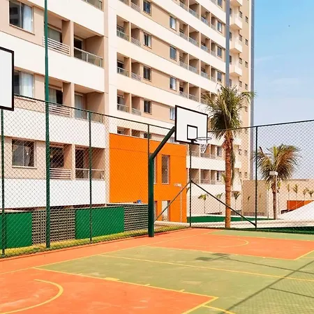 Enjoy Solar Das Aguas Apartamento No Maior Resort Do Brasil Em Olimpia Proximo Ao Thermas Dos Laranjais-2
