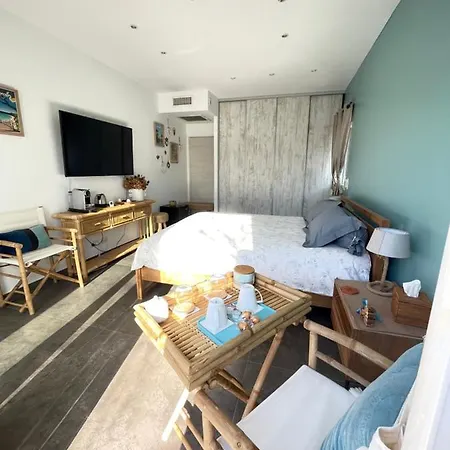 Chambre Luxe Dans Villa De Standing Avec Piscine, Acces Discret Et Independant, Terrasse Arboree Et Parking Prive-3