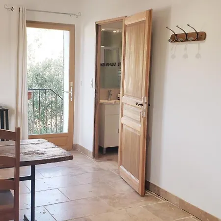 Les Lauriers chambre indépendante avec terrasse privée-2